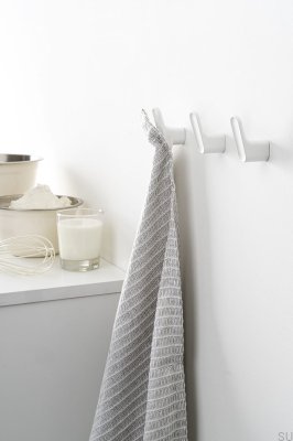 Luv Металлическая Настенная Вешалка Матово-Белый Эко