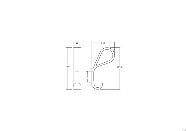 7039022ZM2--Wieszak-ścienny-Belt-Metalowy-Czarny-Mat-Viefe-Skandynawskie-Uchwyty_4