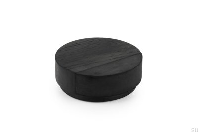 Напольная пробка Knock Wooden Black Matt Lacquered