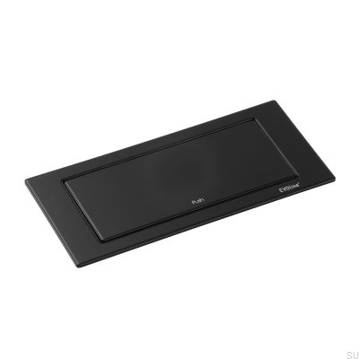 Двойная розетка Backflip с USB-C Matte Black