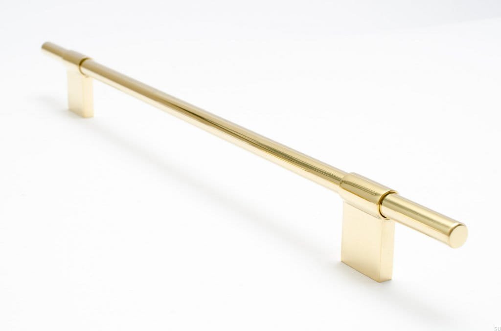 Zdjęcie produktowe uchwytu Line 304 mosiądz polerowany