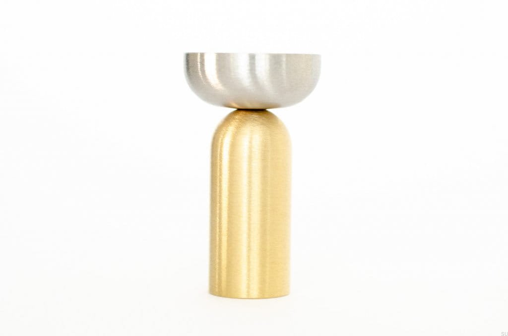 KR31MB/RB--Wieszak-ścienny-Kokeshi-3052-Mosiężny-Szczotkowany-ze-Szczotkowaną-Stalą-BB-Sweden-Skandynawskie-Uchwyty_1