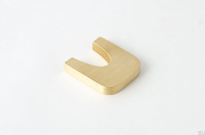 Ручка мебельная Bridge 32 Латунь Матовая Неокрашенная