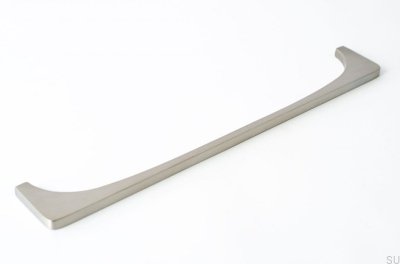 Удлиненная мебельная ручка Bridge 224 Матовая нержавеющая сталь