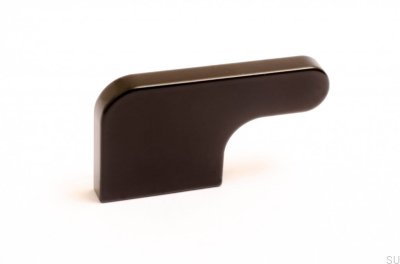 Мебельная ручка Soft Cut 55 алюминий черный