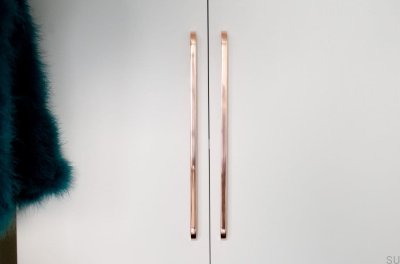 Ручка мебельная Slim 432 Polished Copper Неокрашенный