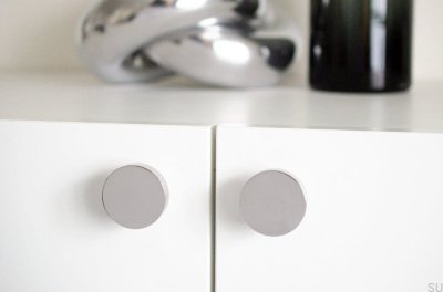 Мебельная ручка Dot 40 из матового алюминия