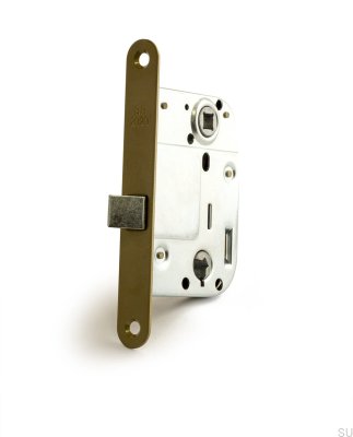 Замок Lock Case 62020 с золотым покрытием и эпоксидной смолой, скандинавский стандарт.