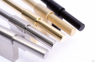 Мебельная ручка Line 342 Silver, Steel, Brushed