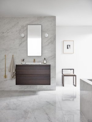 EVM072 смеситель для умывальника, хромированная латунь