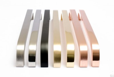 Мебельная ручка Slim 432 Gold Brass Brushed Неокрашенная