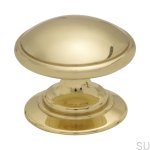 Zdjęcie produktowe gałki 24466-35 mosiężnej polerowanej