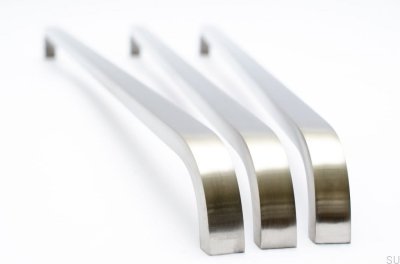 Мебельная ручка Slim 432 Steel Silver Brushed