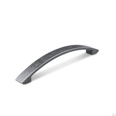 Anzio 128 антикварная жестяная продолговатая мебельная ручка