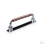 157166SP--Uchwyt-meblowy-podłużny-Asissi-Wrapped-128-Chrom-Polerowany-z-Brązową-Skórą-Teofils-Skandynawskie-Uchwyty_1