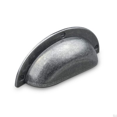 Мебельная ручка Conti 64 из антикварной жести