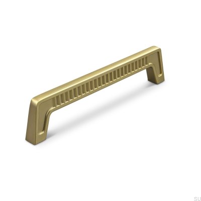Ручка мебельная удлиненная Ferrara 160 Brushed Gold