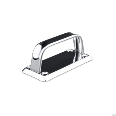 Livorno 54 ручка мебельная продолговатая, матовая сталь