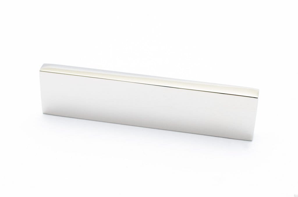 Zdjęcie produktowe uchwytu clean cut 80 srebrnego stalowego