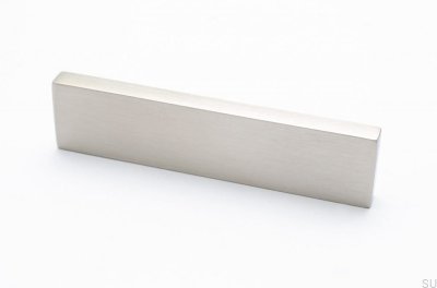 Мебельная ручка Clean Cut 64 из стали, матовой серебристого цвета