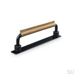 157147SP--Uchwyt-meblowy-podłużny-Asissi-Stitched-128-Czarny-Mat-z-Jasną-Brązową-Skórą-Teofils-Skandynawskie-Uchwyty_2