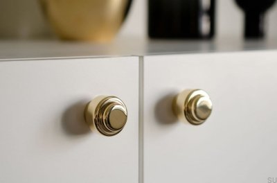 Ручка мебельная Настенная вешалка Hip 30 Латунь Полированная Некрашеная