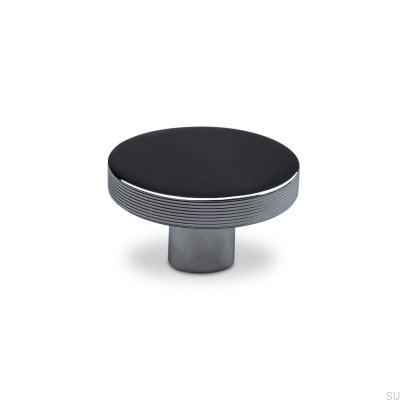 Мебельная ручка Monza Stripe 42, полированный хром