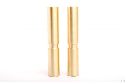 Цилиндр 170 Мебельная ножка. Латунь, Матовая, Неокрашенная.