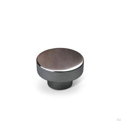 Ручка мебельная Vasto 34, полированный хром