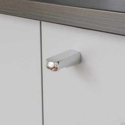 Мебельная ручка Visby, полированный хром