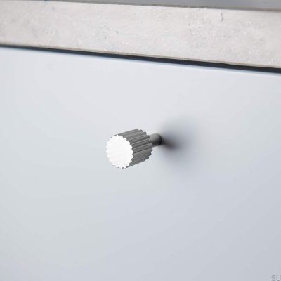 Ручка мебельная серебряная Smögen 20 (2 шт.)