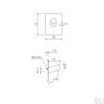 17000011--Wieszak-ścienny-Nantes-38-1-Srebrny-Szczotkowany-Theofils-Skandynawskie-Uchwyty_2