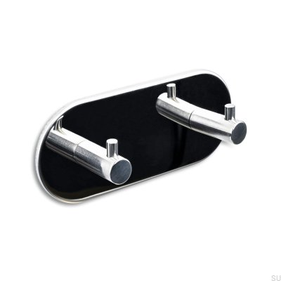 Настенная вешалка Tours 120-2, полированный хром