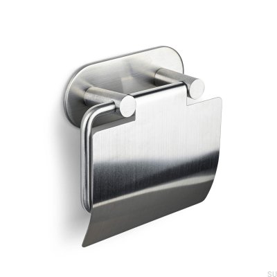Tours Серебряный матовый держатель для туалетной бумаги