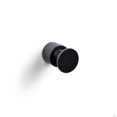 Настенная вешалка Dijon 19-1, металл, черный матовый