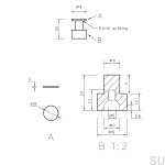 17000075--Wieszak-ścienny-Dijon-19-1-Metalowy-Czarny-Mat-Theofiles-Skandynawskie-Uchwyty_2