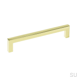 Uchwyt meblowy podłużny 0143 wykonany z mosiądzu