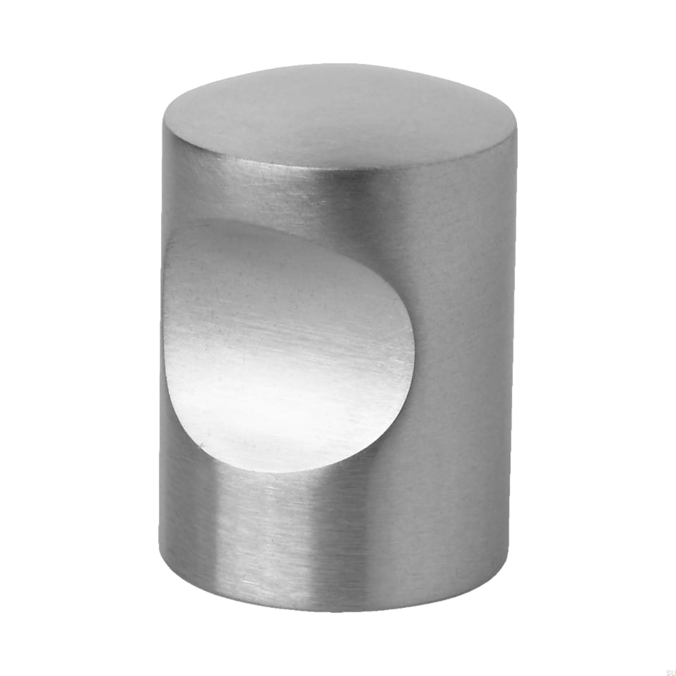 Zdjęcie produktowe gałki SS-F metalowej srebrnej