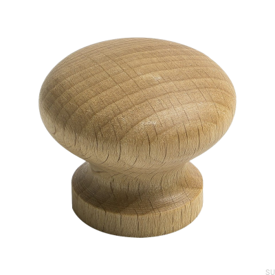 Ручка мебельная Лилль-34 Деревянная, дуб