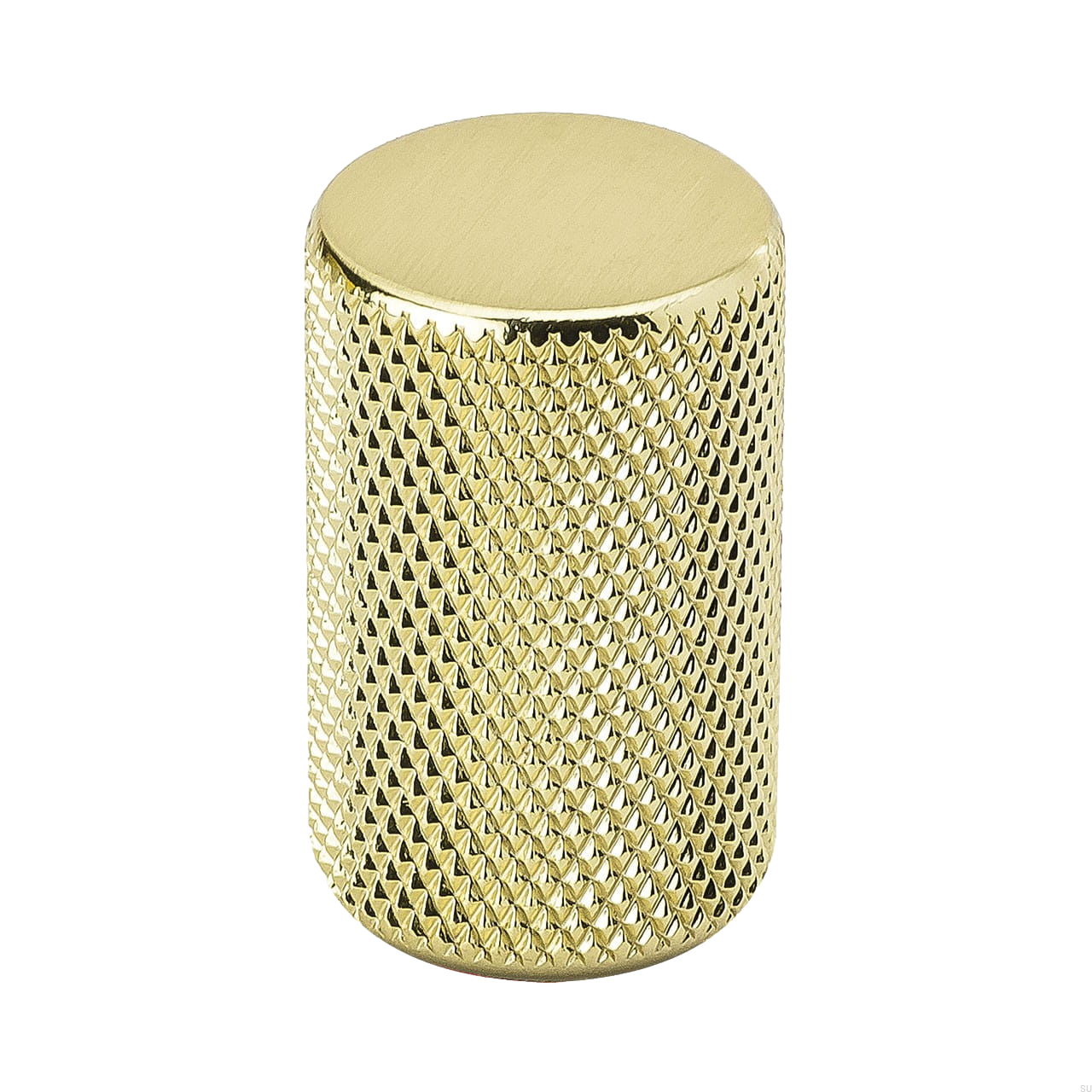 Zdjęcie produktowe gałki mosiężnej złotej