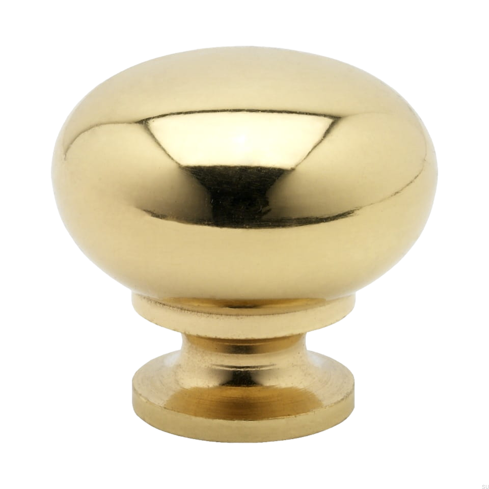 Zdjęcie produktowe gałki 7638 mosiężnej polerowanej