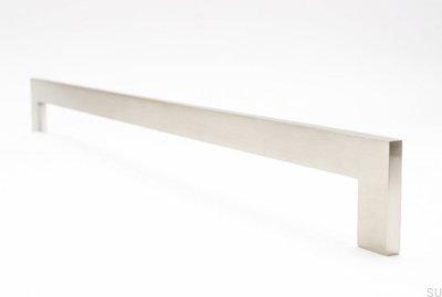 Мебельная ручка Clean Cut 432, полированная серебристая сталь