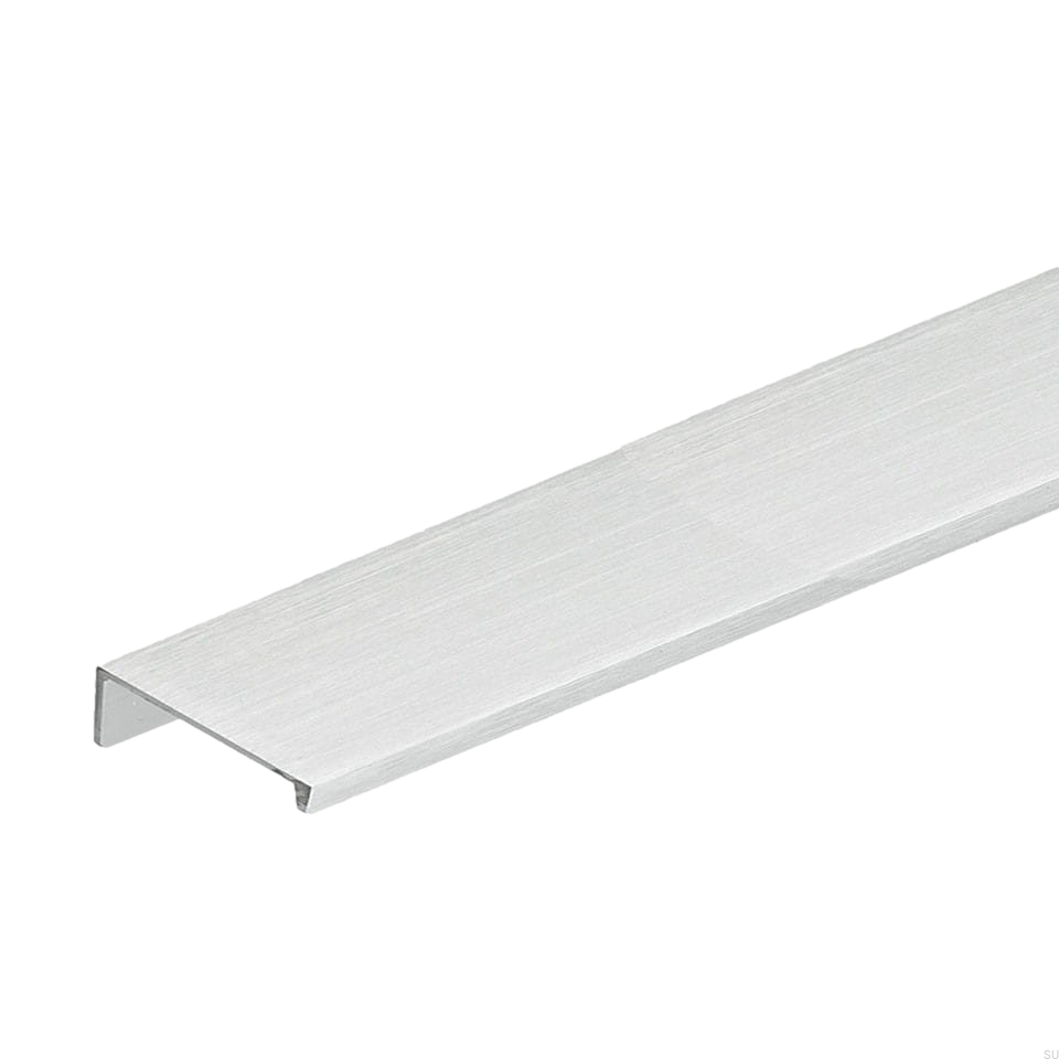 Zdjęcie produktowe uchwytu slim 25 srebrnego stalowego