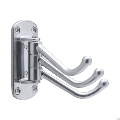 Настенная вешалка Lyr Brushed chrome