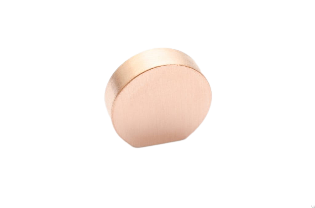 Gałka meblowa Globe 20 szczotkowana miedź