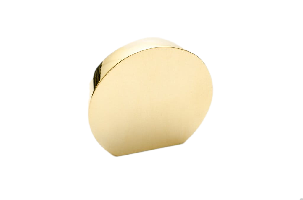 Gałka Globe 35 mosiądz polerowany