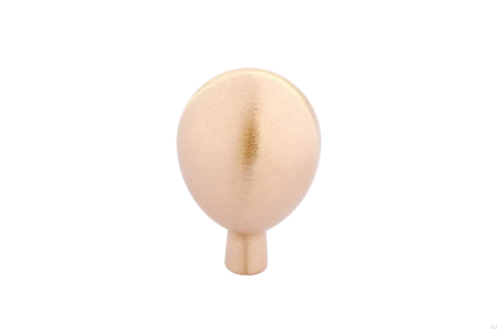 Gałka Drop 20 mosiądz szczotkowany