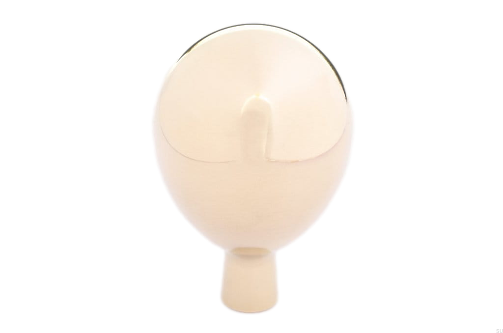 Gałka Drop 32 mosiądz polerowany