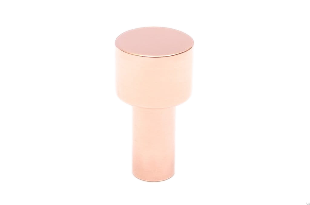 Wieszak Gałka Dot 33 miedź polerowana