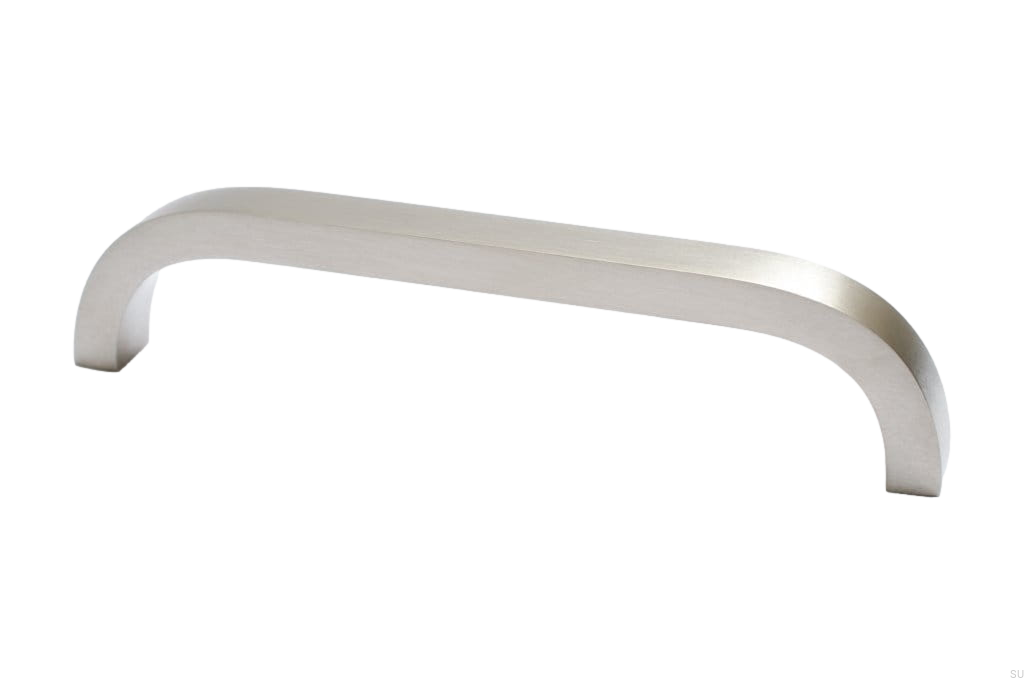 Zdjęcie produktowe uchwytu slim 136 srebrny stalowy szczotkowany